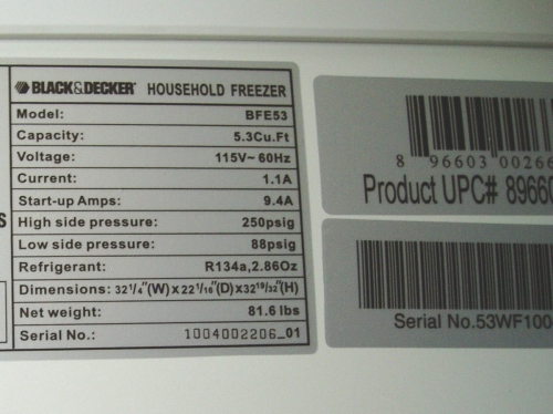Recall201313160BFE5320rating20and20UPC20labels